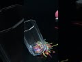 1000°C RHCB Meets a Glass Full of Rubber Bands 🔥😱 #HotBall #RubberBands #SatisfyingReaction #ASMR