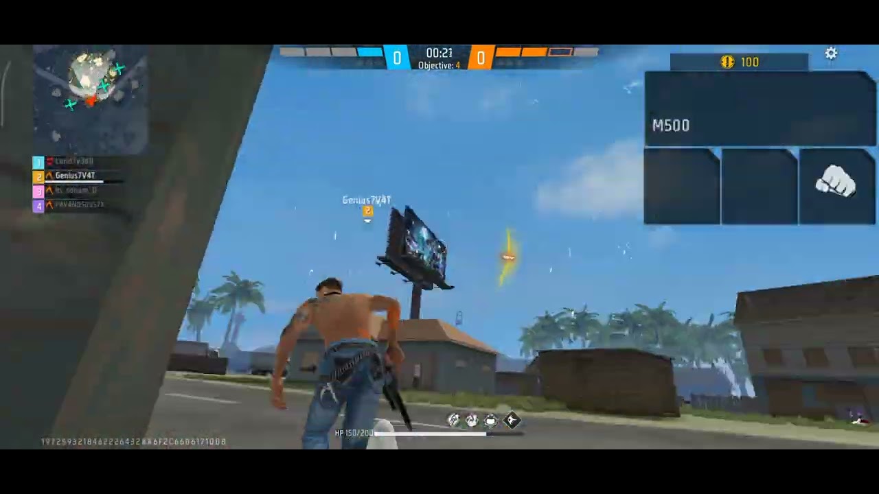 Nayak bhai only headshot cs rrank 1 vs 4 am500 se #free fire #gaming ...