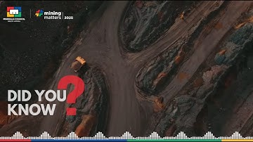 #MiningMatters | Did You Know mining supports nearly half a million South African jobs?