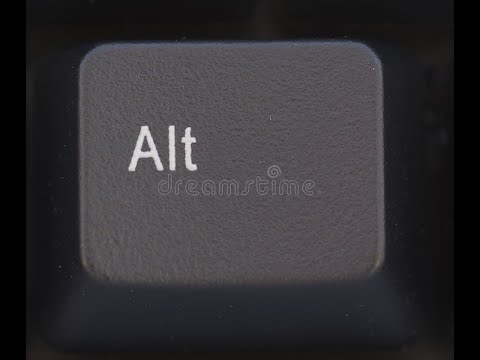Как нажать Alt