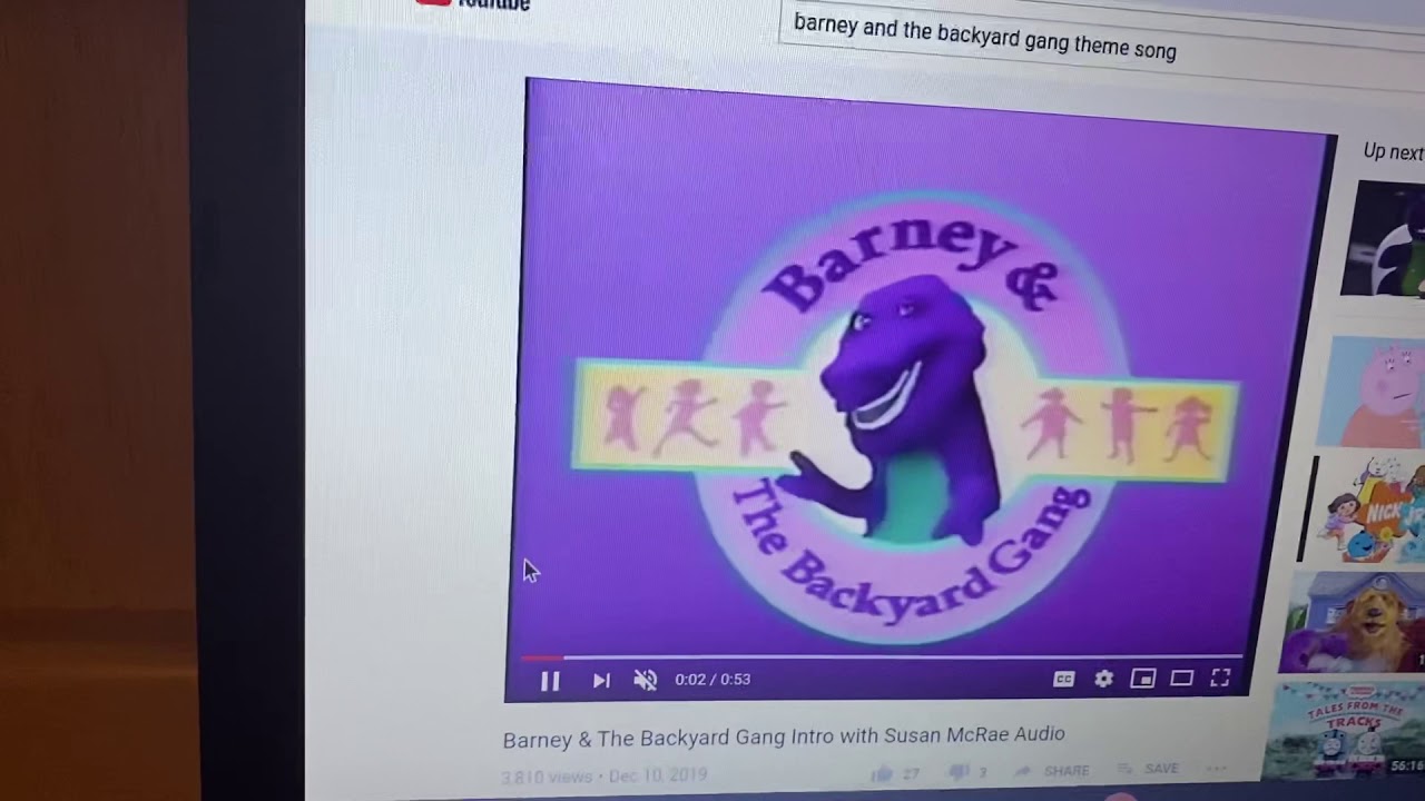 Barney Backyard Gang Camp