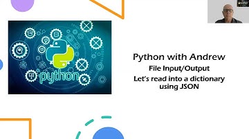 Python Files - Using JSON for configuration information