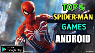 [offline/online] TOP 5 SPIDER-MAN GAMES FOR ANDROID 2020  | HIGH GRAPHICS AND HIGH QUALITY GAMES screenshot 5