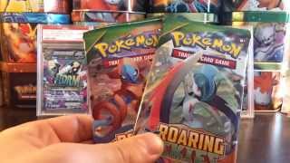 Opening 2 Weighed Pokemon Roaring Skies Packs!