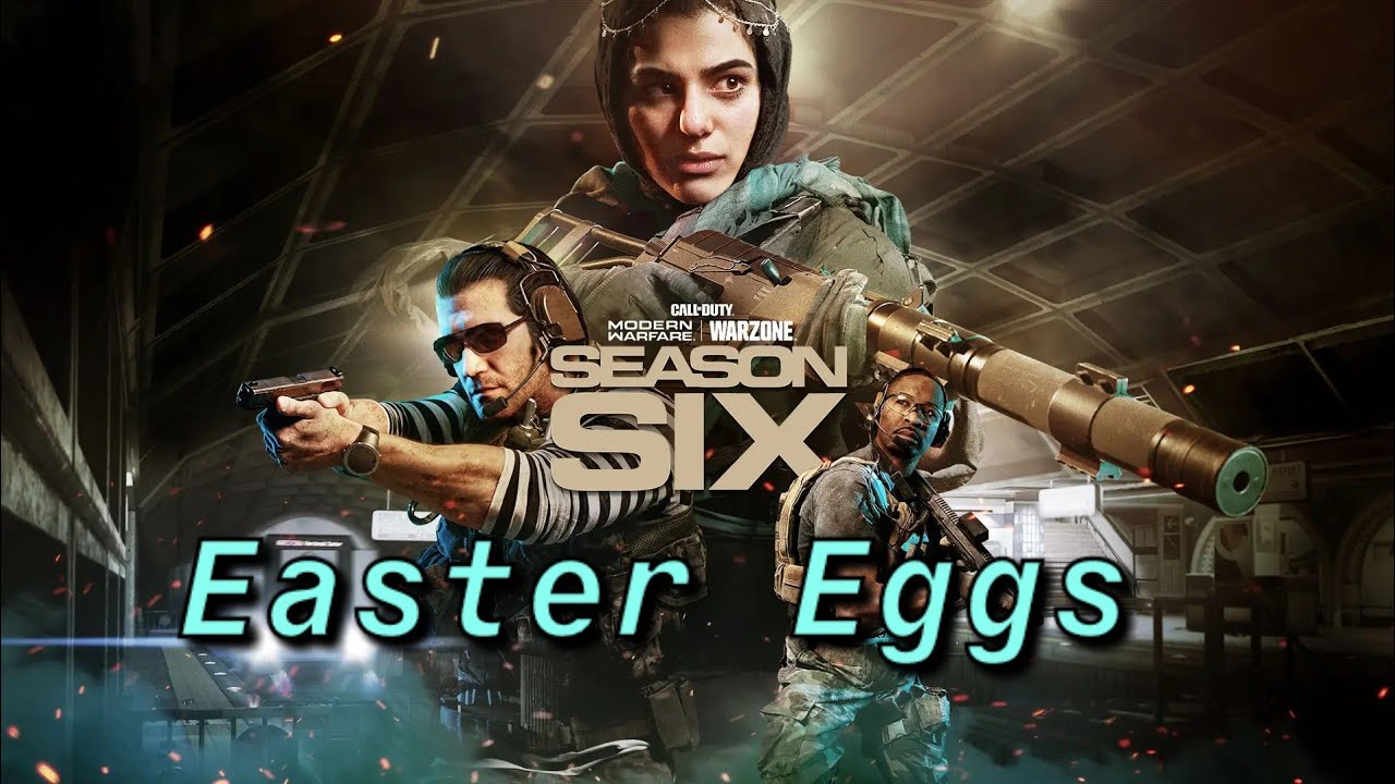 Call Of Duty Modern Warfare - ALL SEASON 6 EASTER EGGS