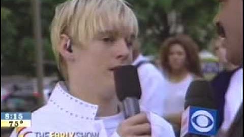 Aaron and Nick Carter on The View