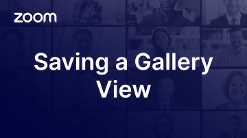 Saving a Gallery View