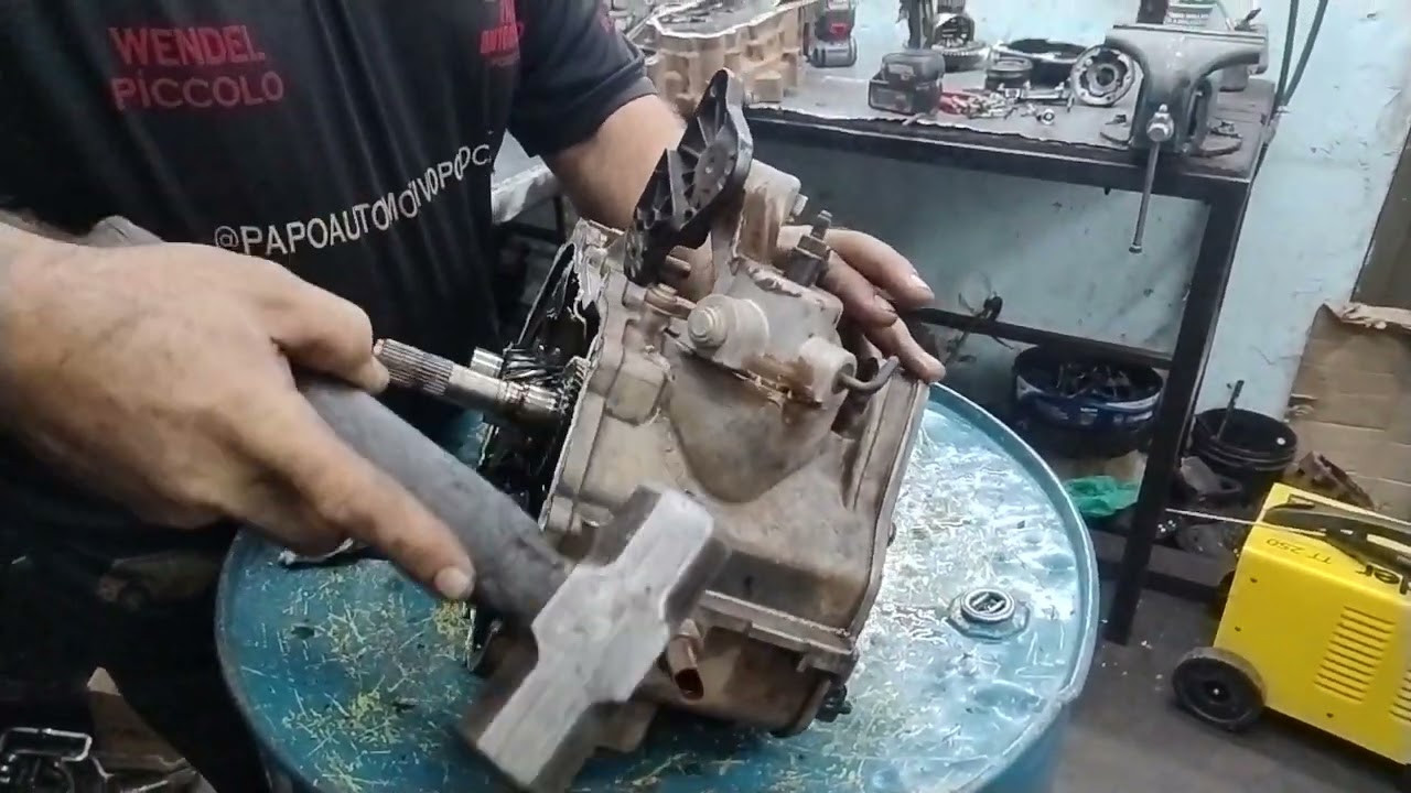 Câmbio do gol g6 (parafuso com pressão nunca vi )