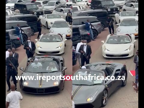 Watch | Gcaba Brothers, Mamkhize, Somizi Super Cars Convoy At All White Party In Max'S Lifestyle