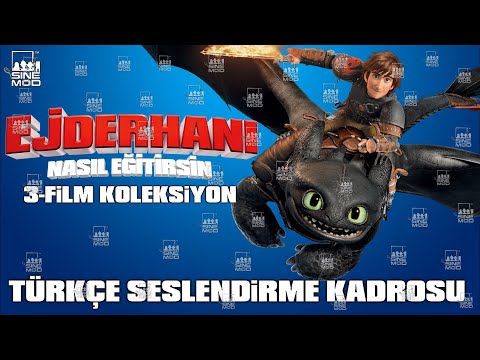 Ejderhanı Nasıl Eğitirsin Serisi 1-2-3 Türkçe Dublaj Kadrosu | HD