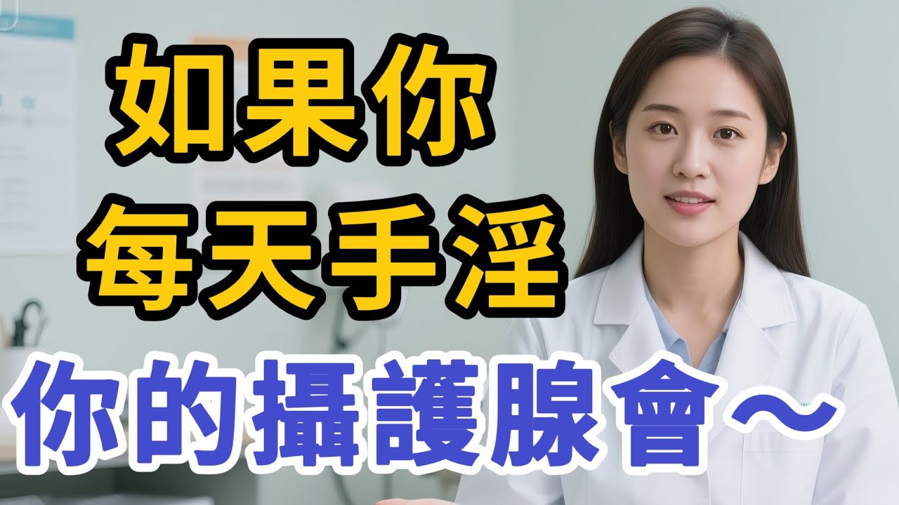 泌尿科医生提醒：每天自慰如何影响你的摄护腺？后果你绝对想不到！#男性健康 #中國醫 #健康