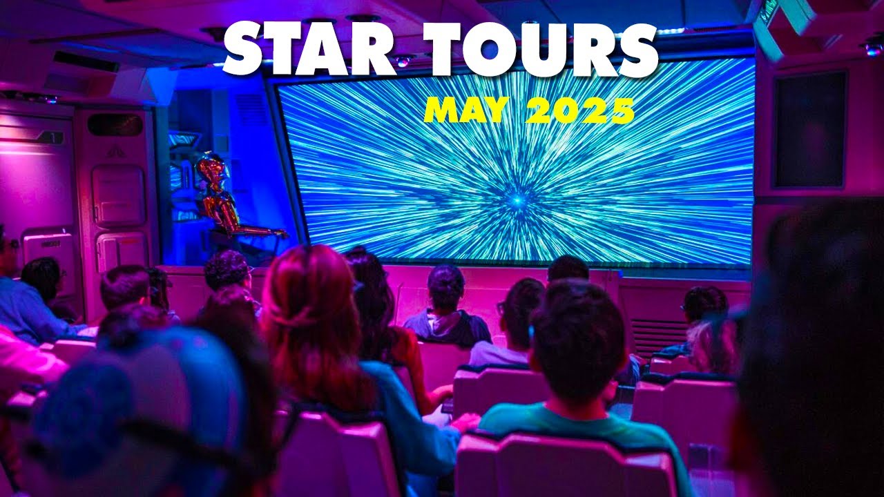 Star Tours: The Adventure Continues full POV | Hollywood Studios | May ...