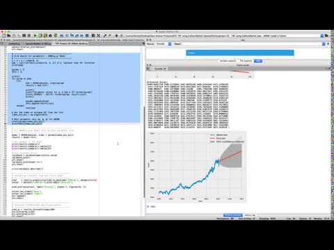 Stock Market Forecasting in Python - ARIMA model using EuStockMarket dataset