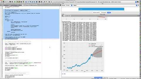 Stock Market Forecasting in Python - ARIMA model using EuStockMarket dataset