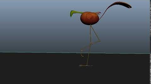 Animation Mentor Class 1/Week 10: Bird Walk Cycle - Blocking