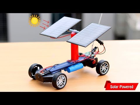 How to Make Remote Controlled Solar Powered Car