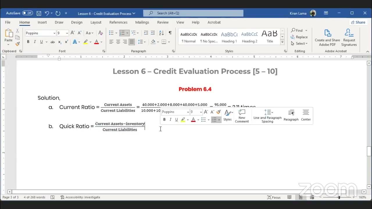 credit-evaluation-process-day-02-cbm-bbs-4th-kiran-lama-youtube