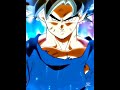 Ui Goku Edit #ultrainstinct #anime dragonballsuper #dragonballzeno #edit #ssj5 super saiyan Goku🔥🎮⚡