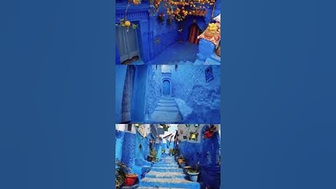 🌟✨ Discovering the Blue Diamond of Morocco : Chefchaouen💎🇲🇦