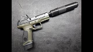 Beretta APX A1 Tactical 3000 ROUND REVIEW (SUPPRESSED)