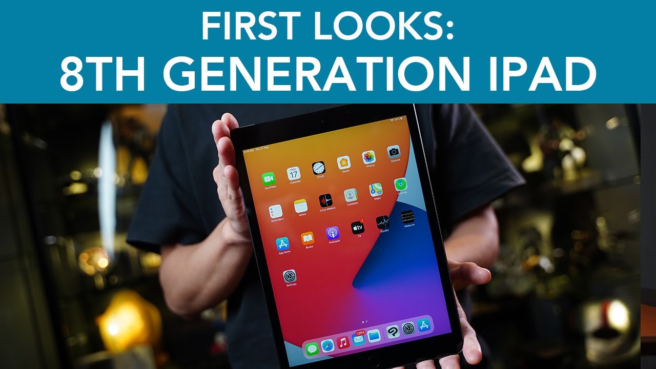First Looks: Apple's Newest 8th Generation iPad - YouTube