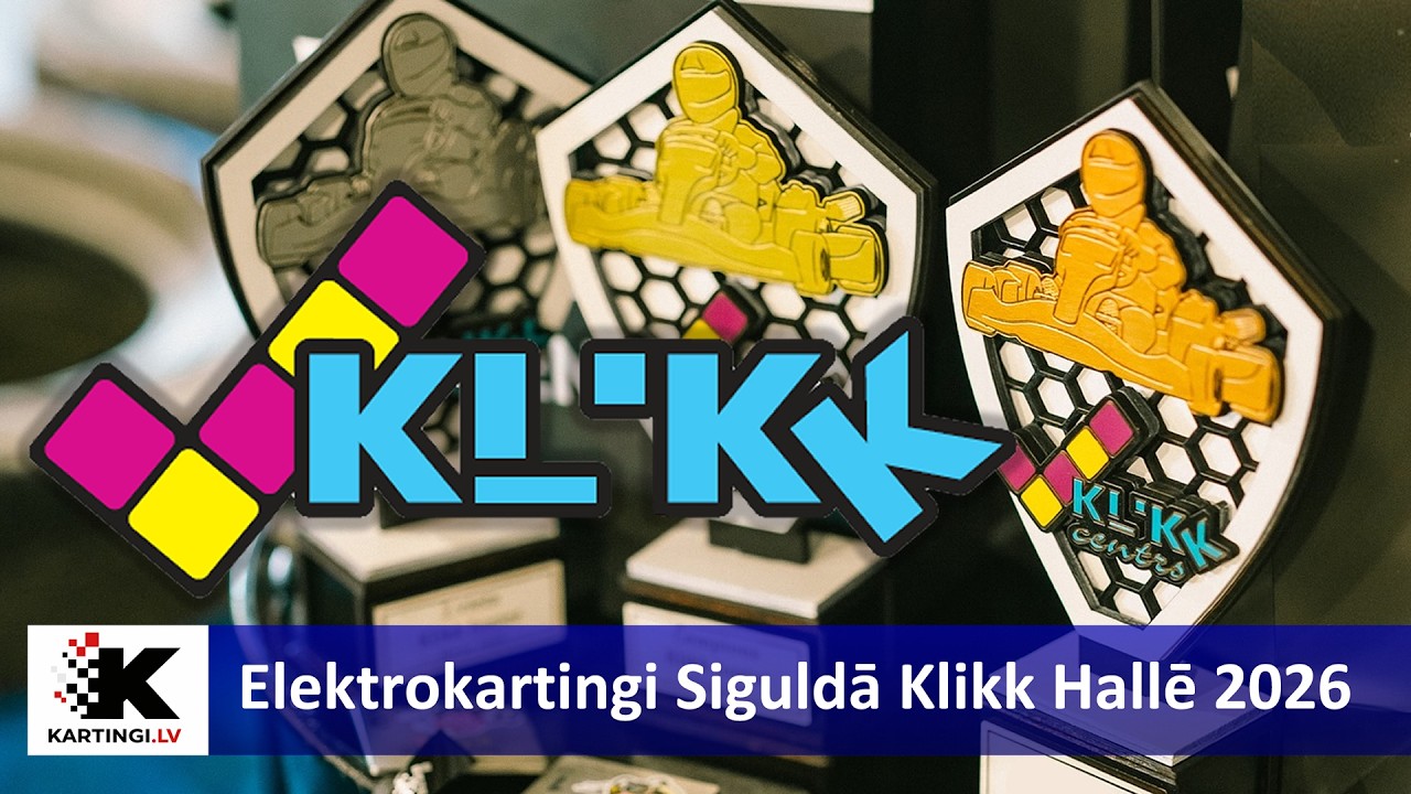 Elektrokartingi Siguldā Klikk Kartingu Hallē