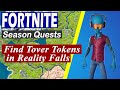 Find Tover Tokens in Reality Falls - Fortnite (Chapter 3, Season 3 Snap Quest)