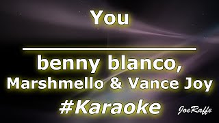 benny blanco, Marshmello & Vance Joy - You (Karaoke)