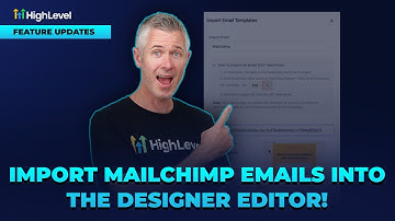 Import MailChimp Emails Into the Designer Editor!