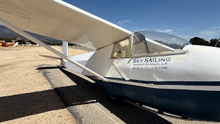 Schweizer SGS 2-33 Glider N1190S at Warner Springs CL35