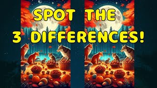 Moonlit Forest Challenge: Spot the 3 Hidden Differences! screenshot 4
