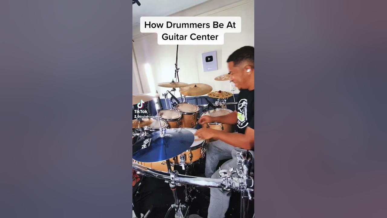 How Drummers Be At Guitar Center 😂