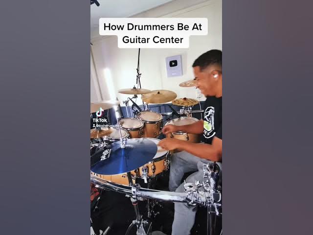 How Drummers Be At Guitar Center 😂