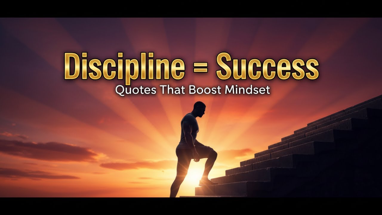 Discipline Quotes That Will Boost Your Mindset