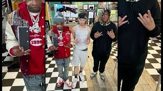 EBK JaayBo and EBK young Joc filming music video for an unreleased song