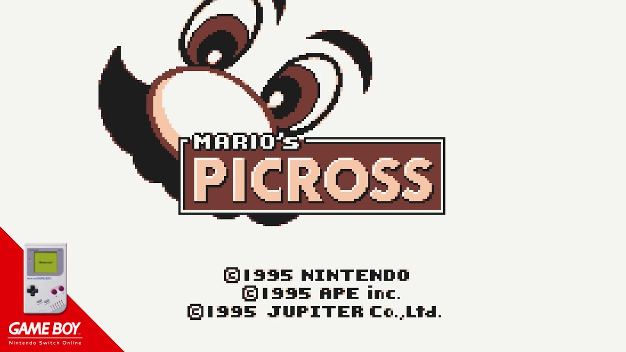 Mario's Picross (GB - Switch)