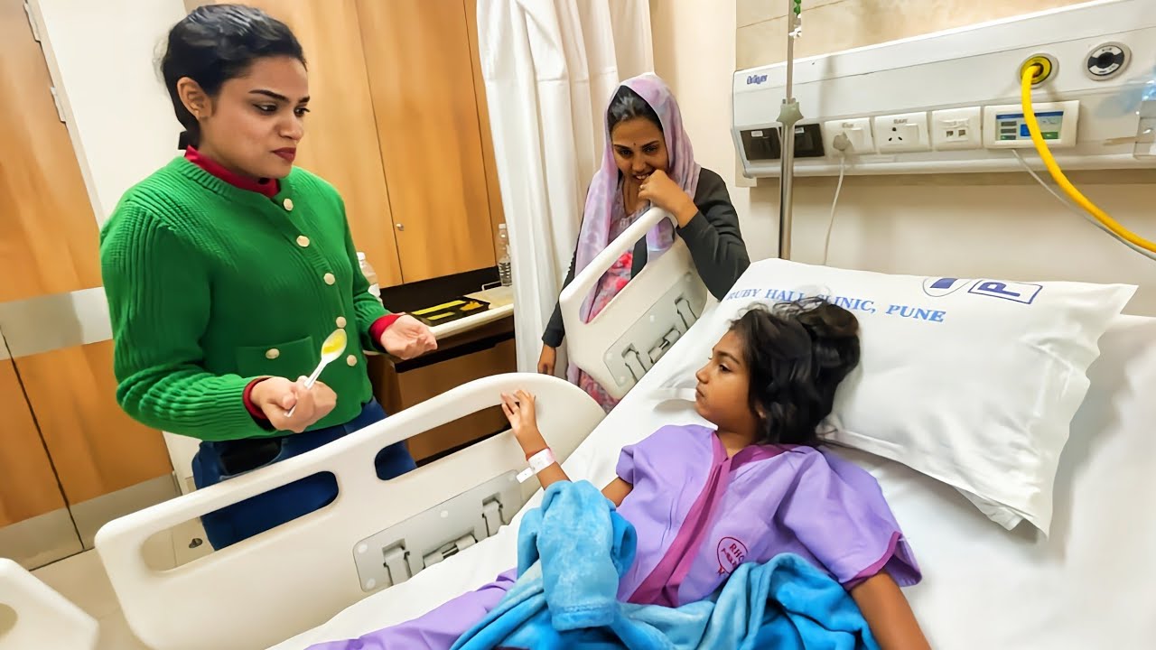 Doctor ne lagaya Injection 😭 | Prisha ko Milne gaye hospital injection vlog