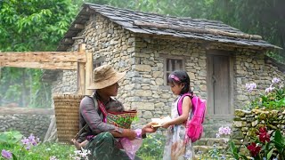 Real Village Life in the Mountains | Children, Crops &amp; Traditional Farming