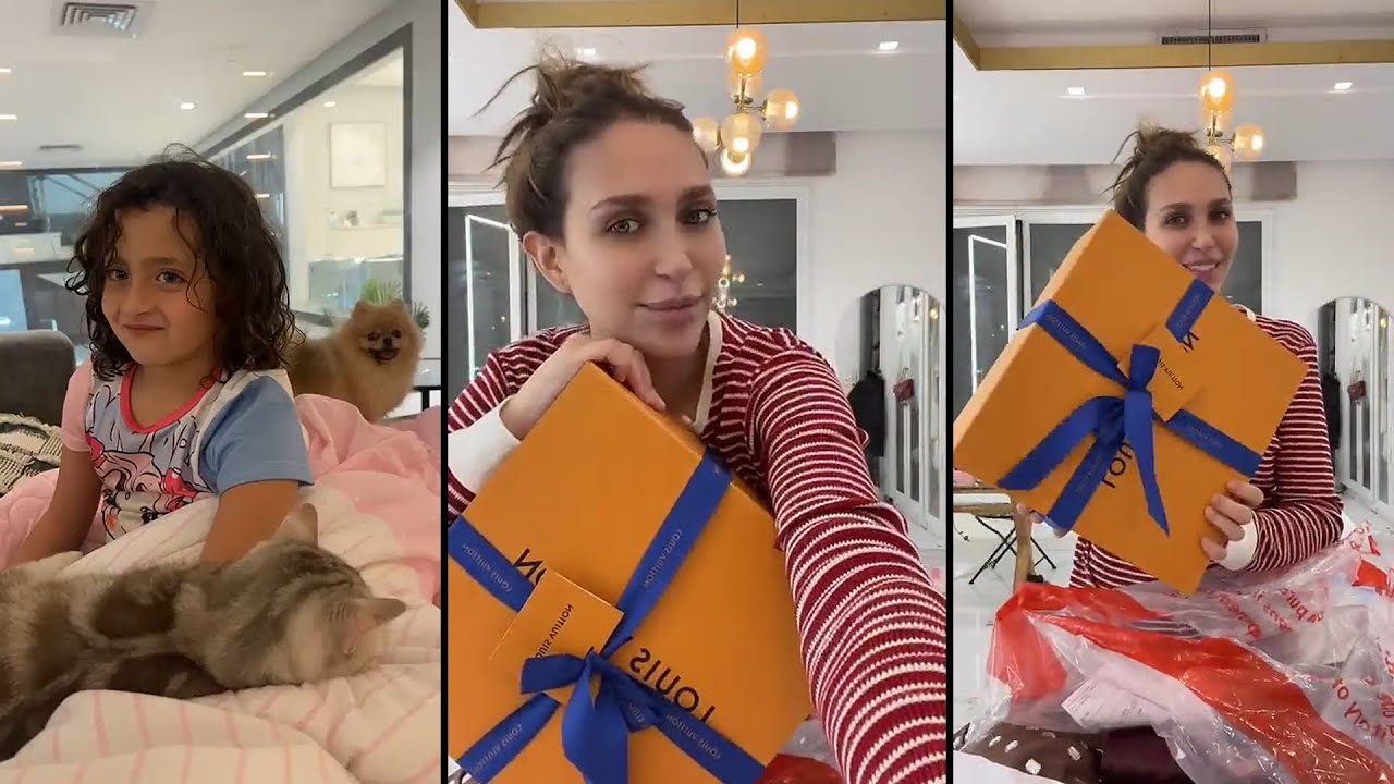 دكتوره خلود فقرة انبوكسينق مع خلودي الصغيره وليان وليليان 💙