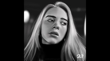Procreate BILLIE EILISH (time lapse)