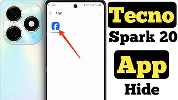 How to hide apps on Tecno Spark 20 | Tecno Spark 20 me app kaise hide kare ||