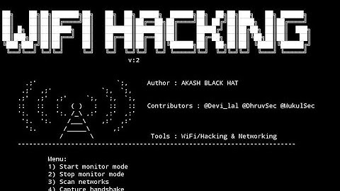 Wifi hacking video tutorial on how to get