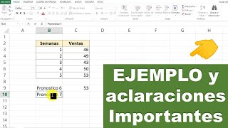 Como hacer un PRONOSTICO en EXCEL 👉 (función pronóstico)