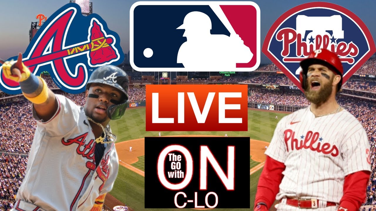 🔴LIVE MLB BASEBALL ATLANTA BRAVES VS PHILADELPHIA PHILLIES PLAY BY PLAY MLB LIVE STREAM