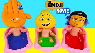 The Emoji Movie Hi-5, Jailbreak, Gene Bath Toys LOL Surprise Dolls, Mashem Hatchems| Ellie Sparkles