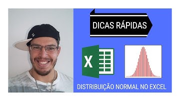 Dicas Rápidas - DISTRIBUIÇÃO NORMAL NO EXCEL