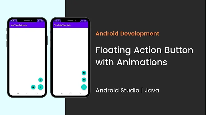 Android Floating Action Button with Animation | Android Studio | Java
