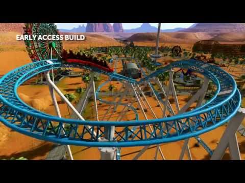 Video: RollerCoaster Tycoon World Is Een Beetje Een Puinhoop