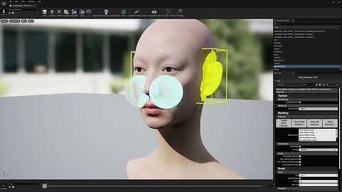 (Tutorial) UE5 Mesh Morpher - Create Meta Human Morph Targets from Mask Selections in Blender