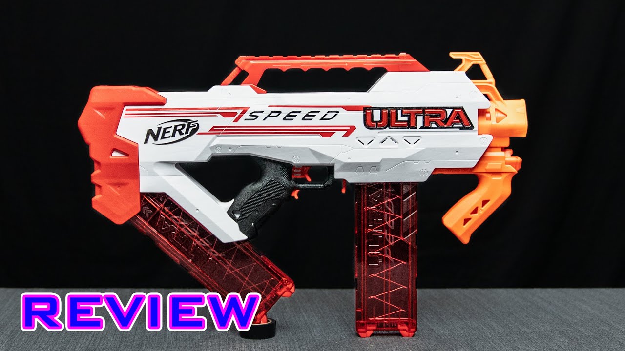 Nerf Ultra Speed Fully Motorized Nerf Blaster, 24 Nerf Ultra Darts 